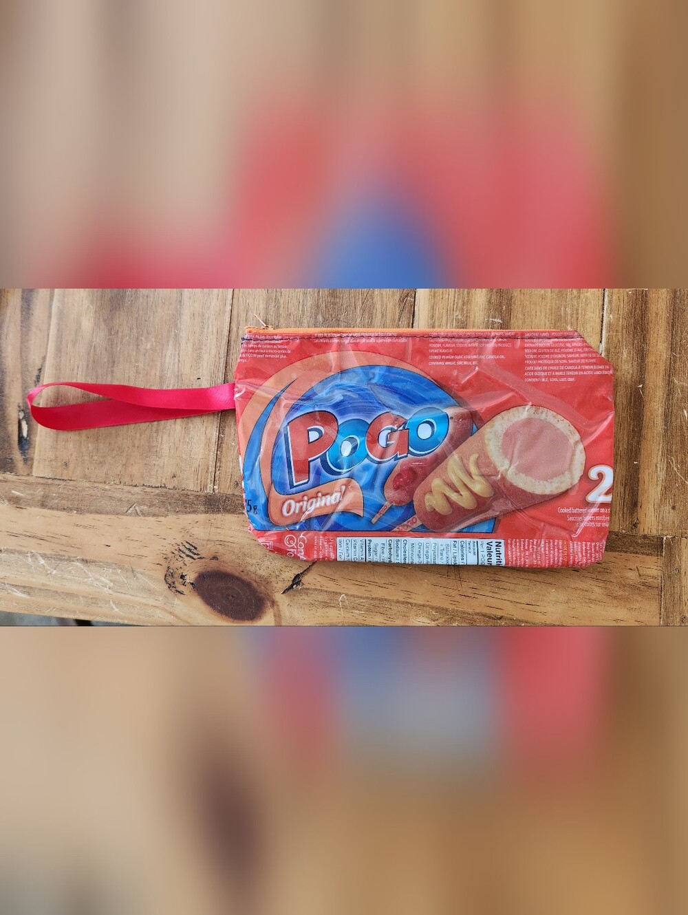 Upcycled Pogo Pencil Case